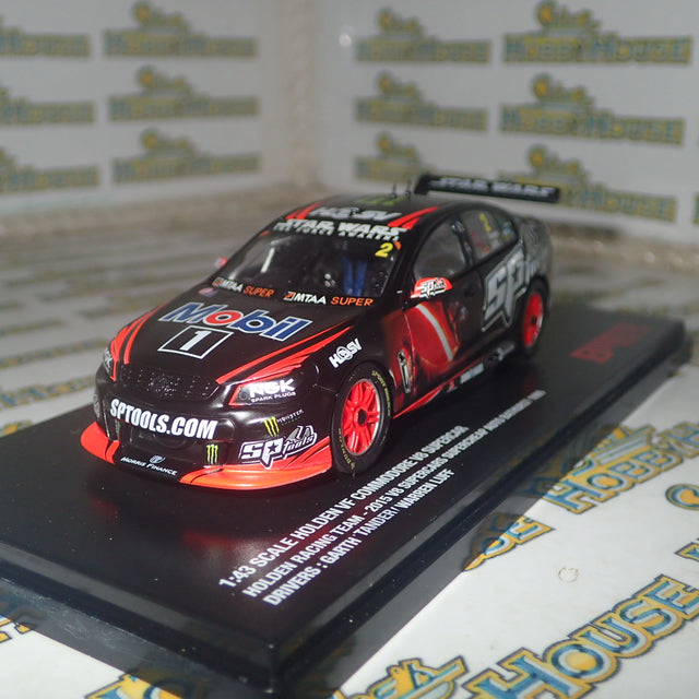 Biante B43H15N - 1/43 Scale Star Wars Livery Holden VF Commodore V8 Supercar Holden Racing Team - 2015 V8 Supercars Supercheap Auto Bathurst 1000 #2 Garth Tander/Warren Luff