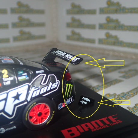 Biante B43H15N - 1/43 Scale Star Wars Livery Holden VF Commodore V8 Supercar Holden Racing Team - 2015 V8 Supercars Supercheap Auto Bathurst 1000 #2 Garth Tander/Warren Luff