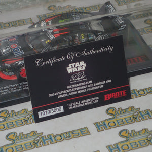 Biante B43H15N - 1/43 Scale Star Wars Livery Holden VF Commodore V8 Supercar Holden Racing Team - 2015 V8 Supercars Supercheap Auto Bathurst 1000 #2 Garth Tander/Warren Luff
