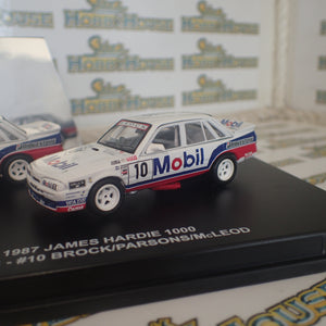Biante B642703D - 1/64 1987 James Hardie 1000 Holden VL Commodore SS Grp A Twin Set Scale Model Replica