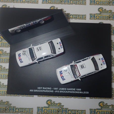 Biante B642703D - 1/64 1987 James Hardie 1000 Holden VL Commodore SS Grp A Twin Set Scale Model Replica