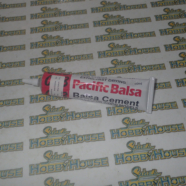 Pacific Balsa Cement- 50ml C23 for Wood Models
