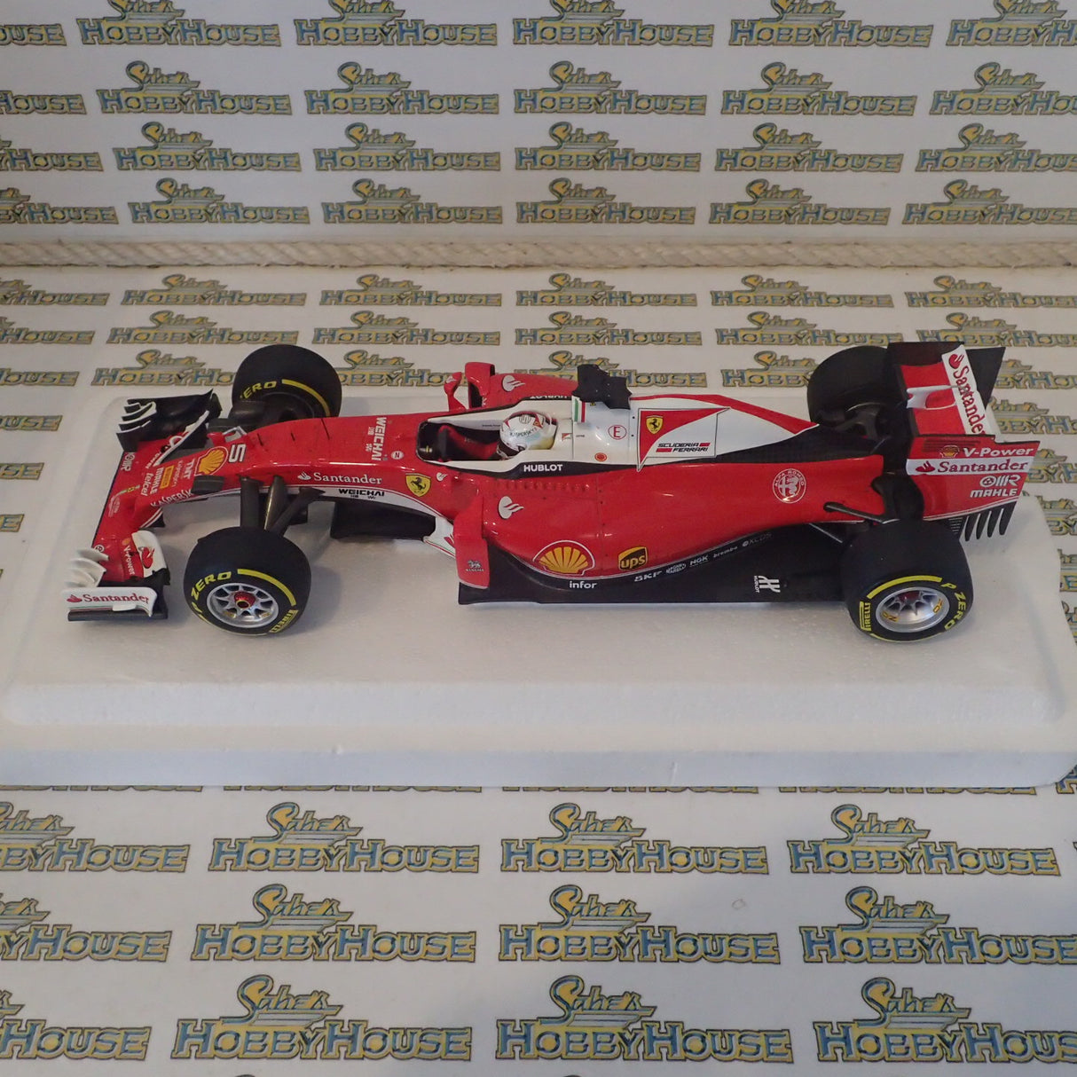 BBR Models BBR181605 - 1/18 Scale - Ferrari SF16-H G.P. Australia 2016 S. Vettel Diecast Scale Model Replica
