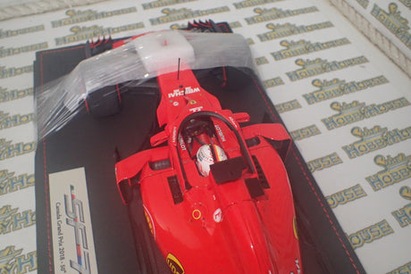 BBR Models BBR181805CANST - Diecast 1/18 Scale Ferrari SF71-H GP Canada 2018 Winner Vettel End Of Race LAST PIECES