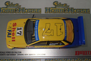 Biante BR43602A – 1/43 Scale Ford EB Falcon 1994 Tooheys 1000 Winner Dick Johnson / John Bowe Diecast Scale Model Replica