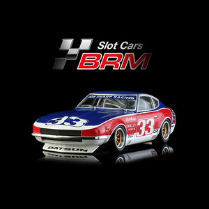 BRM SLOT CARS BRM164 - 1/24 Scale DATSUN 240Z #33 BOB SHARP RACING 1970