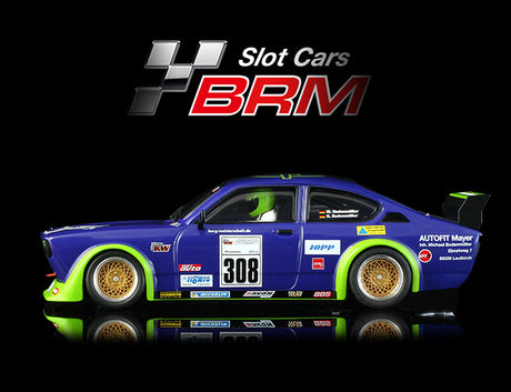 BRM SLOT CARS BRM172 - 1/24 Scale OPEL KADETT GTE #308 KW BERG-CUP 2019
