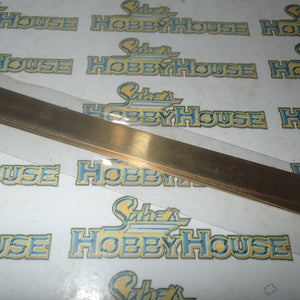 Albion Alloys BS2 M - Precision Metals - Brass Strip (12mm x 0.4mm) 305mm Long