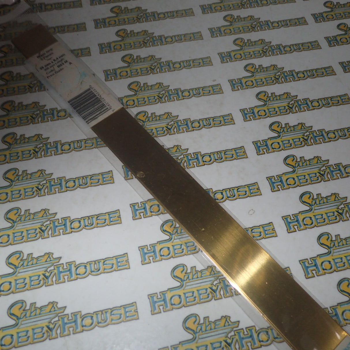 Albion Alloys BS3 M - Precision Metals Brass Strip (25mm x 0.4mm) 305mm Long