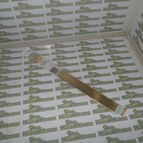 Albion Alloys BS3 M - Precision Metals Brass Strip (25mm x 0.4mm) 305mm Long
