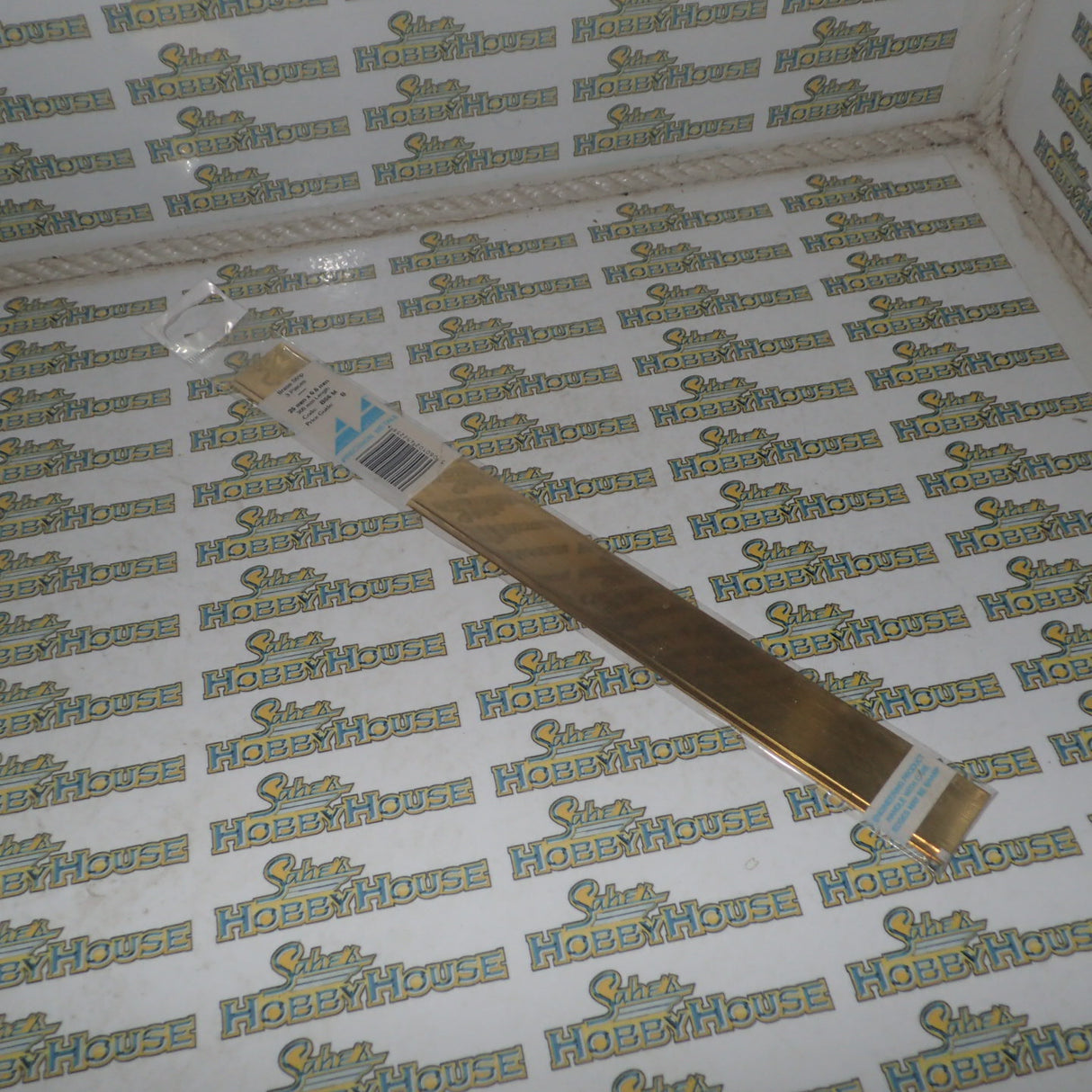 Albion Alloys BS6 M - Precision Metals Brass Strip (25mm x 0.6mm) 305mm Long