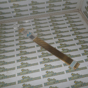 Albion Alloys BS6 M - Precision Metals Brass Strip (25mm x 0.6mm) 305mm Long