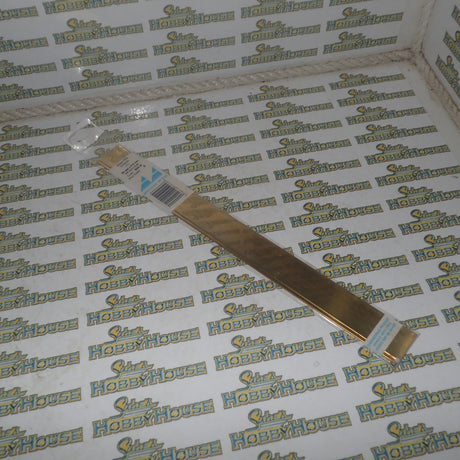 Albion Alloys BS6 M - Precision Metals Brass Strip (25mm x 0.6mm) 305mm Long