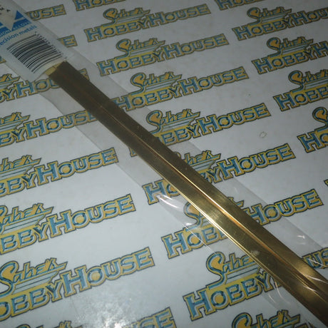 Albion Alloys BS7 M - Precision Metals - Brass Strip (6mm x 0.8mm) 305mm Long