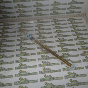 Albion Alloys BS7 M - Precision Metals - Brass Strip (6mm x 0.8mm) 305mm Long