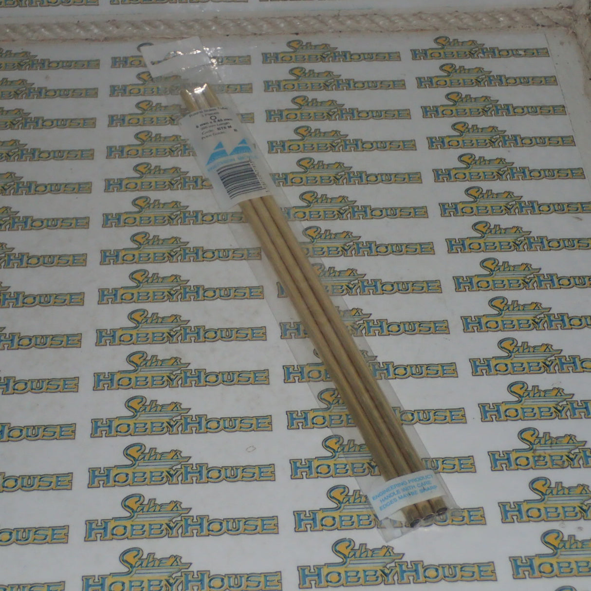 Albion Alloys BT6 M - Precision Metals Brass Round Tube (6mm X 0.45mm) 305mm Long