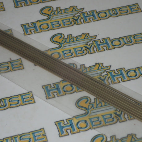 Albion Alloys BW15 - Precision Metals - Brass Rod (1.5mm) 305mm Long