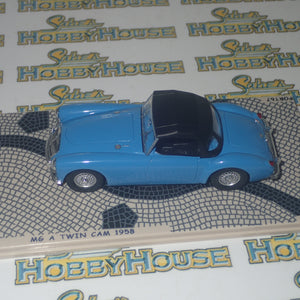 BIZARRE BZ380 - 1/43 MGA TWIN CAM SOFT ROOF 1958 BLUE 