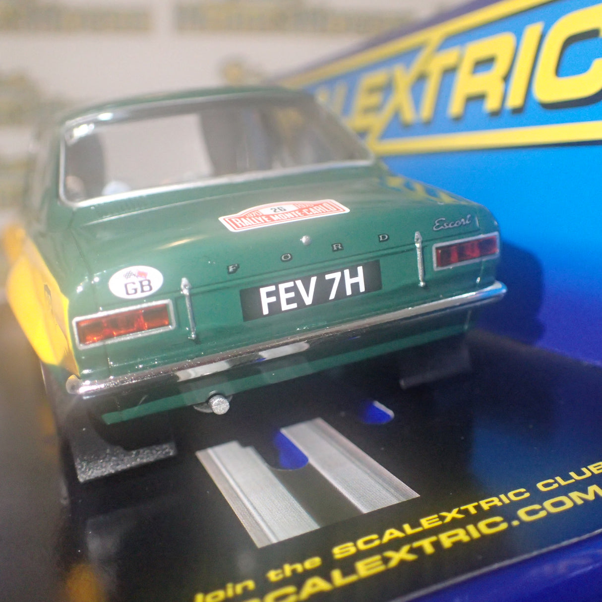 Scalextric C3635 - 1/32 Scale Ford Escort Mk 1 Monte Carlo Rally 1970 No. 26 Team Ford
