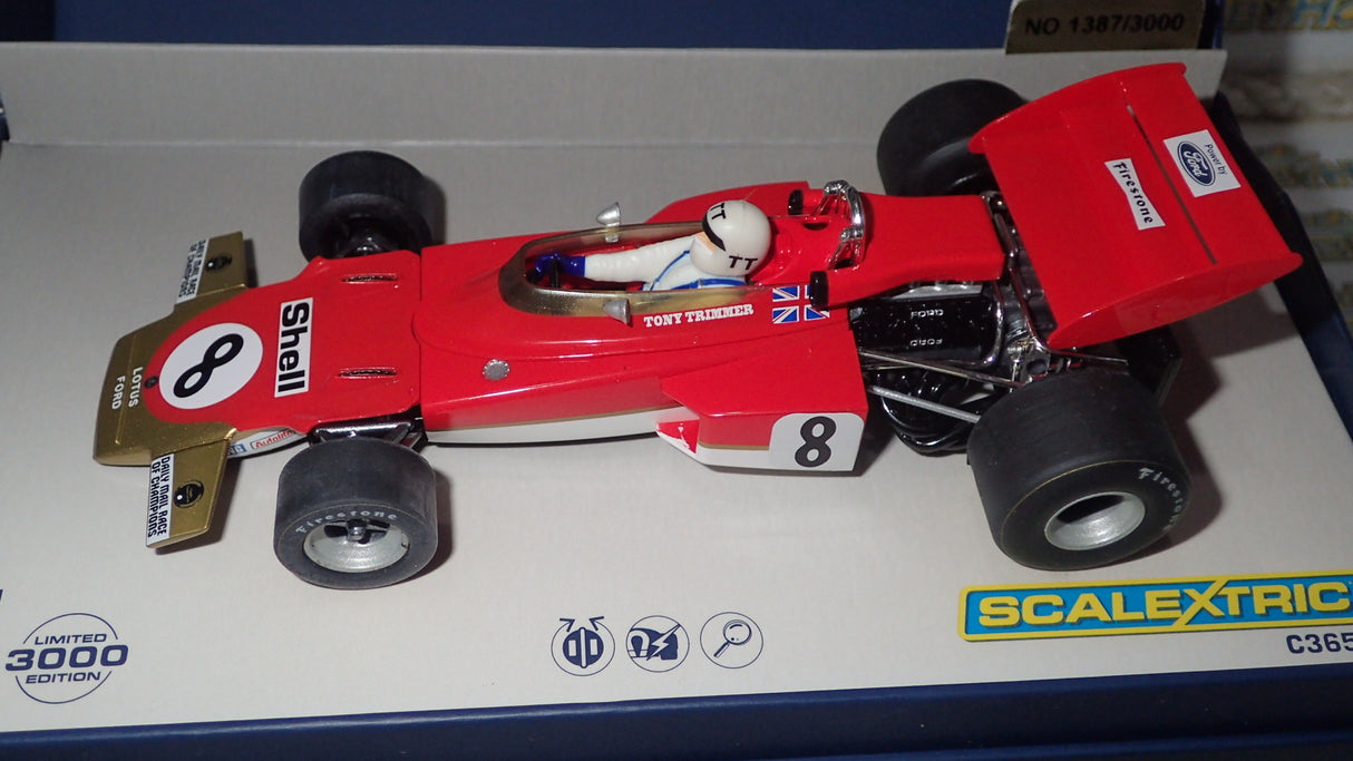 Scalextric C3657A - Lotus 72 Tony Trimmer Limited Edition