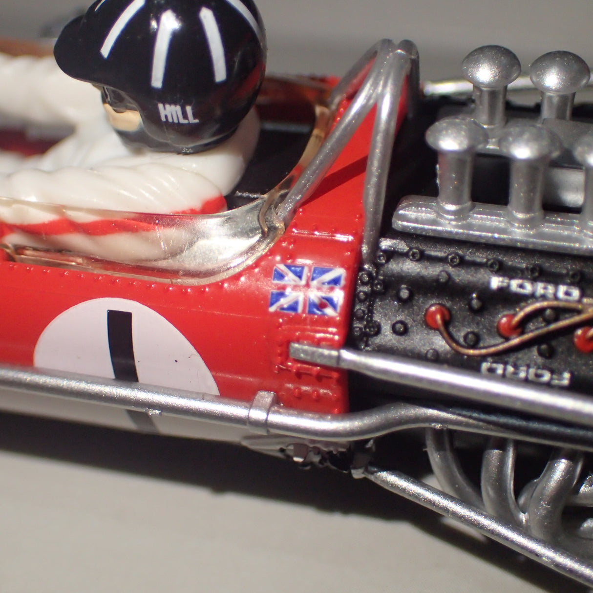 Scalextric C3701AF Team Lotus 49 1968 #1 G. Hill Slot Car