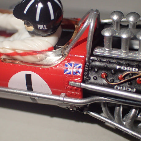 Scalextric C3701AF Team Lotus 49 1968 #1 G. Hill Slot Car