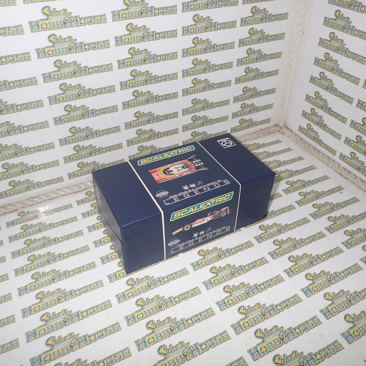 Scalextric C3701AF Team Lotus 49 1968 #1 G. Hill Slot Car