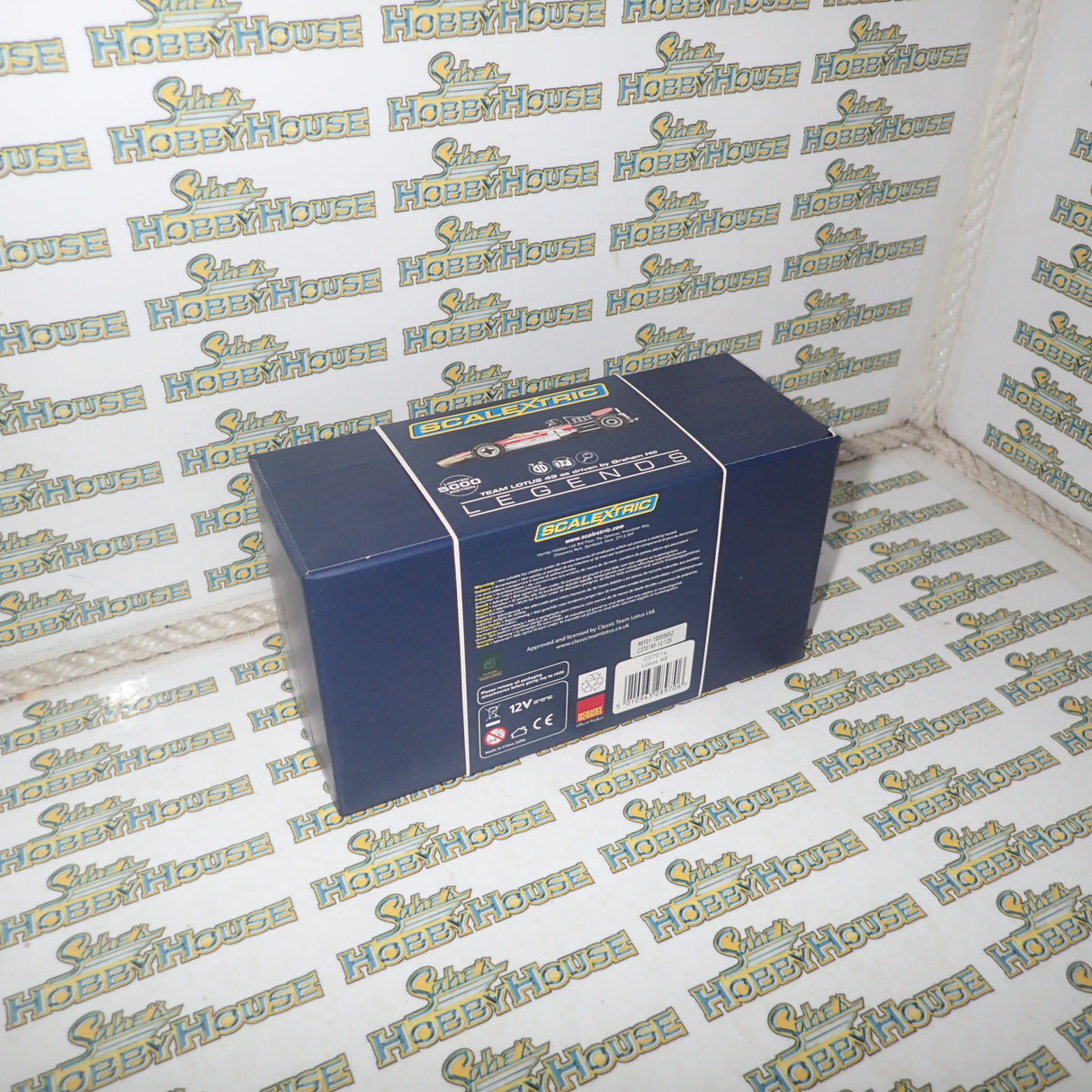 Scalextric C3701AF Team Lotus 49 1968 #1 G. Hill Slot Car