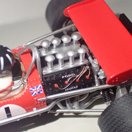 Scalextric C3701AF Team Lotus 49 1968 #1 G. Hill Slot Car