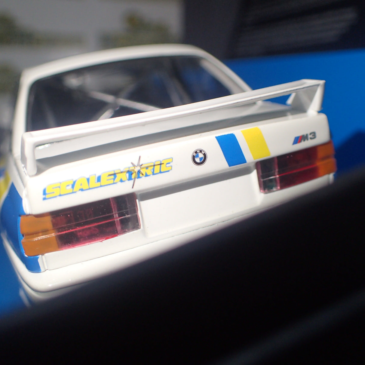 Scalextric C3829AF 60th Anniversary "Car No.3 1990 BMW M3 E30 Slot Car