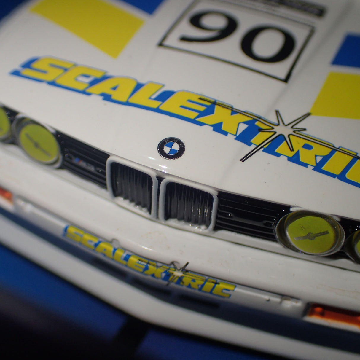 Scalextric C3829AF 60th Anniversary "Car No.3 1990 BMW M3 E30 Slot Car