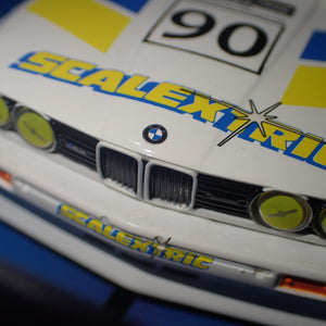 Scalextric C3829AF 60th Anniversary "Car No.3 1990 BMW M3 E30 Slot Car
