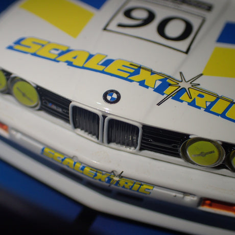 Scalextric C3829AF 60th Anniversary "Car No.3 1990 BMW M3 E30 Slot Car