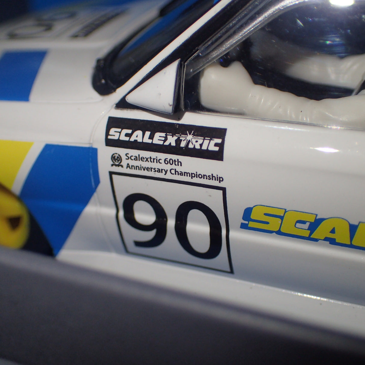 Scalextric C3829AF 60th Anniversary "Car No.3 1990 BMW M3 E30 Slot Car