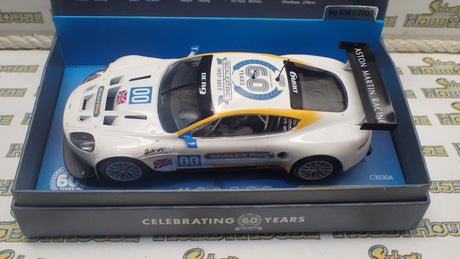 Scalextric C3830A 60th Anniversary No.2 2000 Aston Martin DBR9 Slot Car