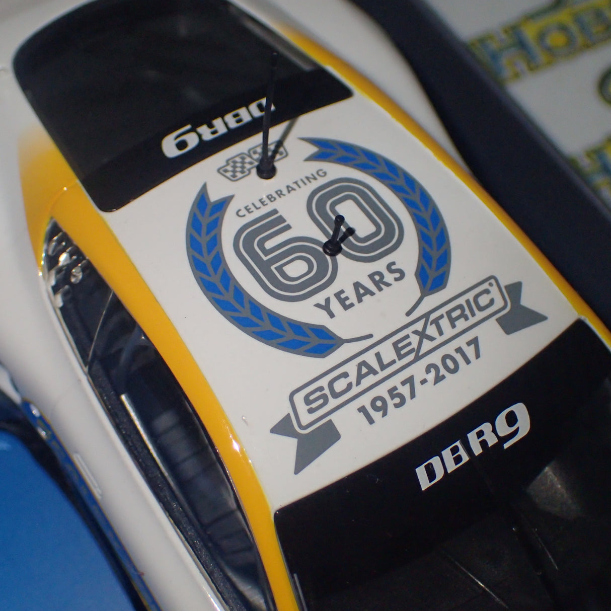 Scalextric C3830A 60th Anniversary No.2 2000 Aston Martin DBR9 Slot Car