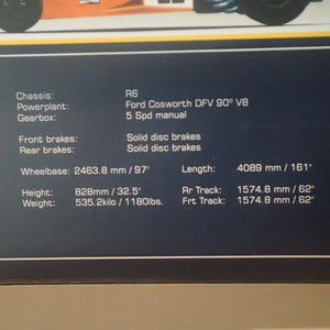 Scalextric C3833A - 1/32 Scale - Legends - Lotus 72 Gunston 1974, Ian Scheckter - Limited Edition Slot Car