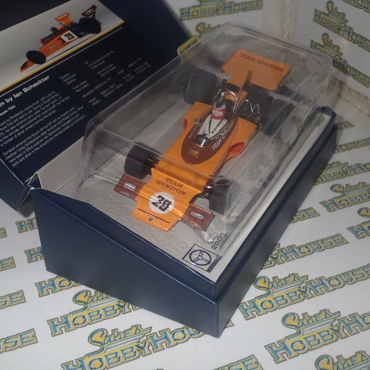 Scalextric C3833A - 1/32 Scale - Legends - Lotus 72 Gunston 1974, Ian Scheckter - Limited Edition Slot Car