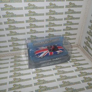 Scalextric C3878 - 1/32 Scale - Jaguar E-Type Union Jack Slot Car