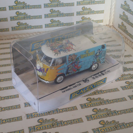 Scalextric C3933 - 1/32 Scale VW Panel Van T1b DC Comics Slot Car