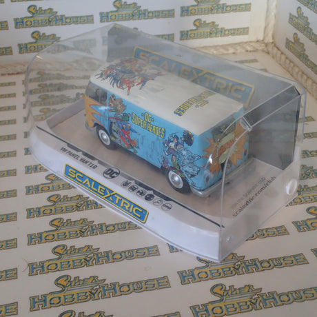 Scalextric C3933 - 1/32 Scale VW Panel Van T1b DC Comics Slot Car