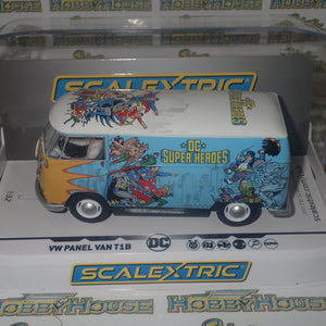 Scalextric C3933 - 1/32 Scale VW Panel Van T1b DC Comics Slot Car