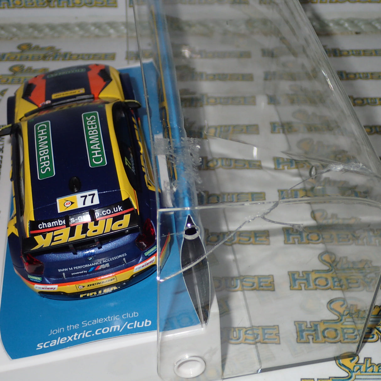 Scalextric C4018 - 1/32 BMW 125 Series 1 BTCC British Touring Car Championship 2018 #77 Slot Car