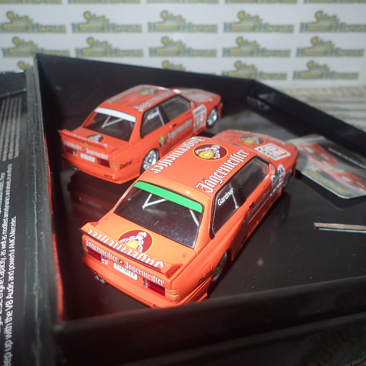 Scalextric C4110A - BMW E30 M3 Jagermeister Twin Car Pack Set