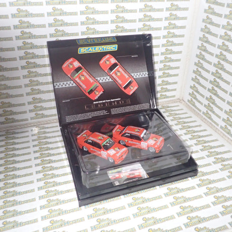 Scalextric C4110A - BMW E30 M3 Jagermeister Twin Car Pack Set