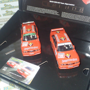Scalextric C4110A - BMW E30 M3 Jagermeister Twin Car Pack Set