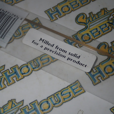 Albion Alloys CC 1 - Precision Metals Brass "C" Channel (1mm X 1.5mm) 300mm Long