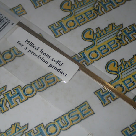 Albion Alloys CC 3 - Precision Metals Brass "C" Channel (1mm X 3mm) 300mm Long