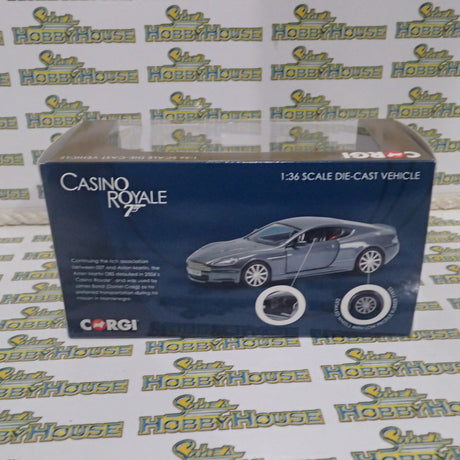 Corgi - 1/36 Scale - CC03803 Casino Royale 007 Aston Martin DBS Diecast Scale Model Replica