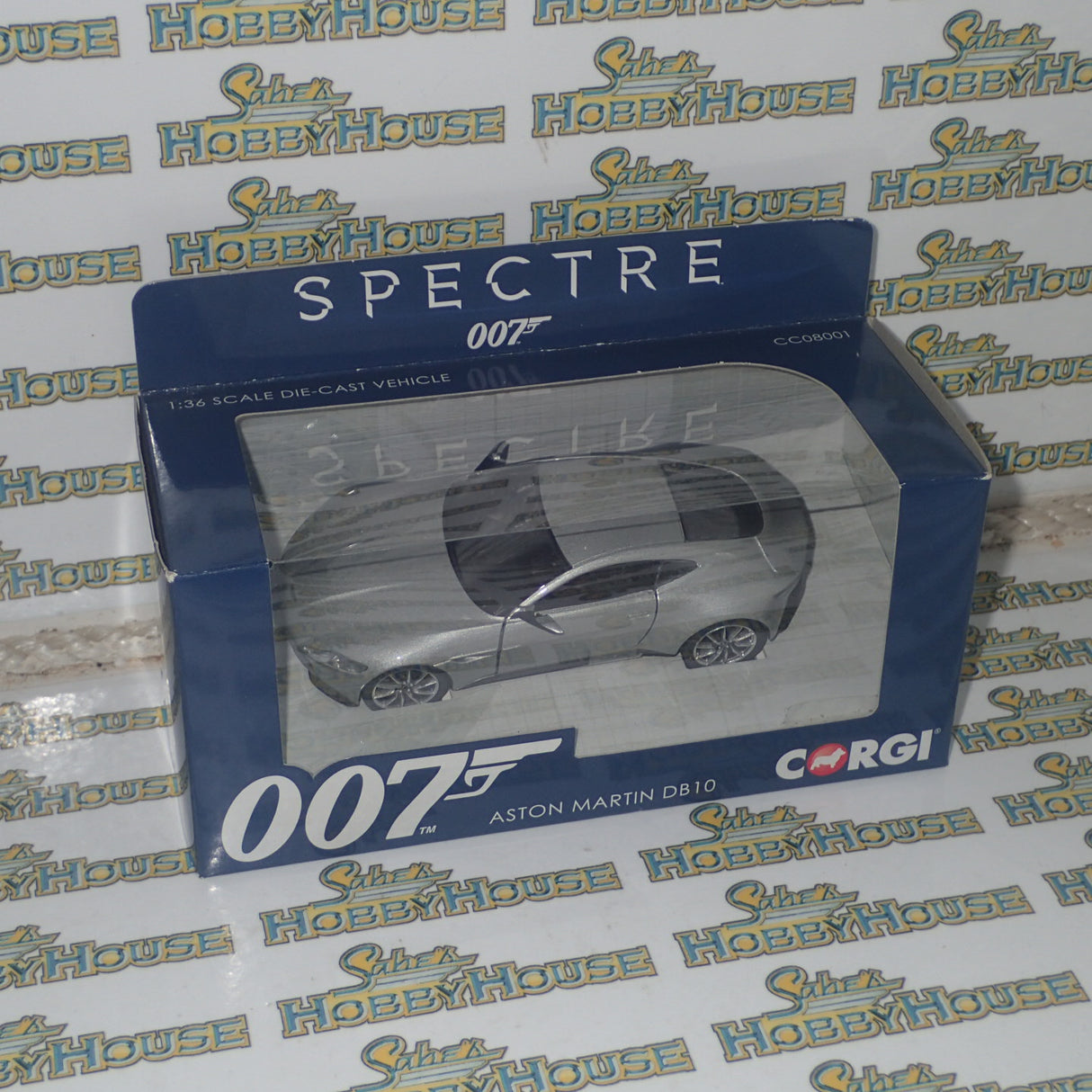 Corgi CC08001 - 1/36 Scale Spectre 007 Aston Martin DB10 Diecast Scale Model Replica